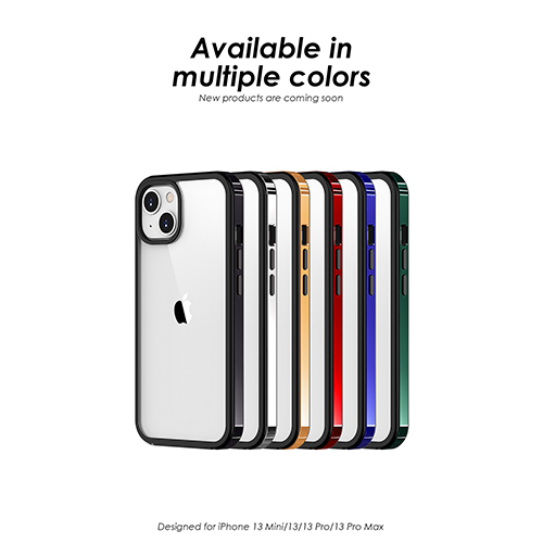 Блискуча металева рамка з телефоном із ТПУ